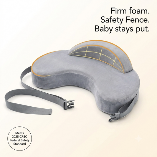 Memory-Foam Nursing Pillow