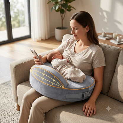 Memory-Foam Nursing Pillow