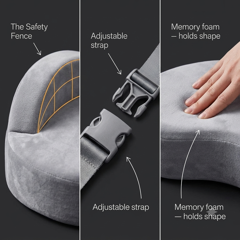 Memory-Foam Nursing Pillow